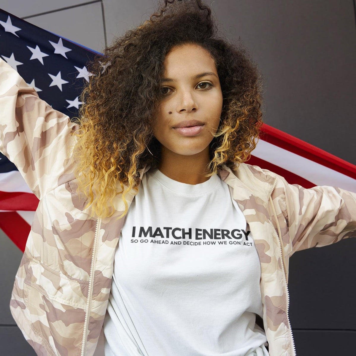 I Match Energy Statement T-Shirt