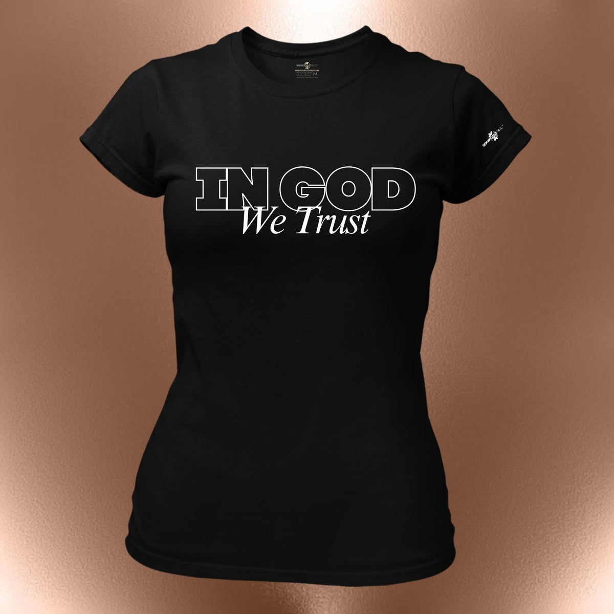 In God We Trust Tee - Statement Tee - Faith-Based Inspirational Shirt