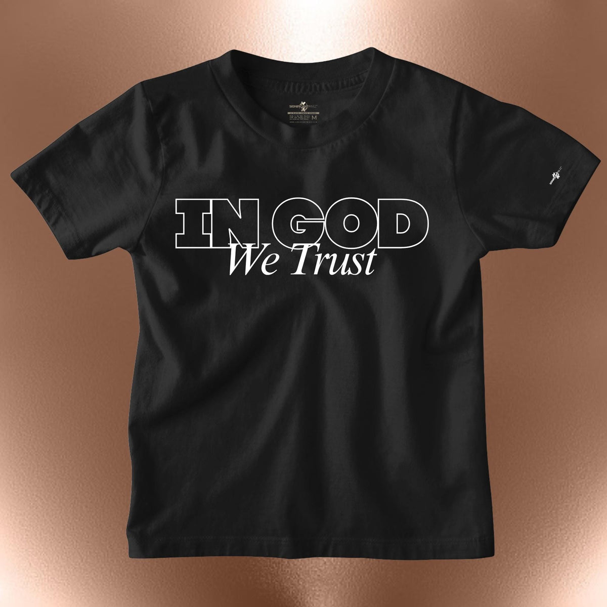 In God We Trust Tee - Statement Tee - Faith-Based Inspirational Shirt