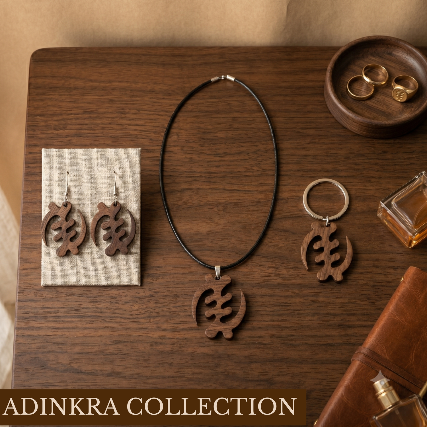 Adinkra Earrings