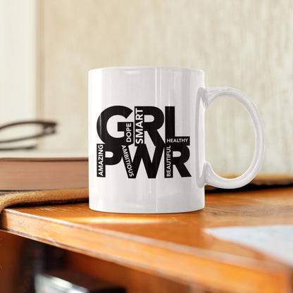 Girl Power Color Changing Mug