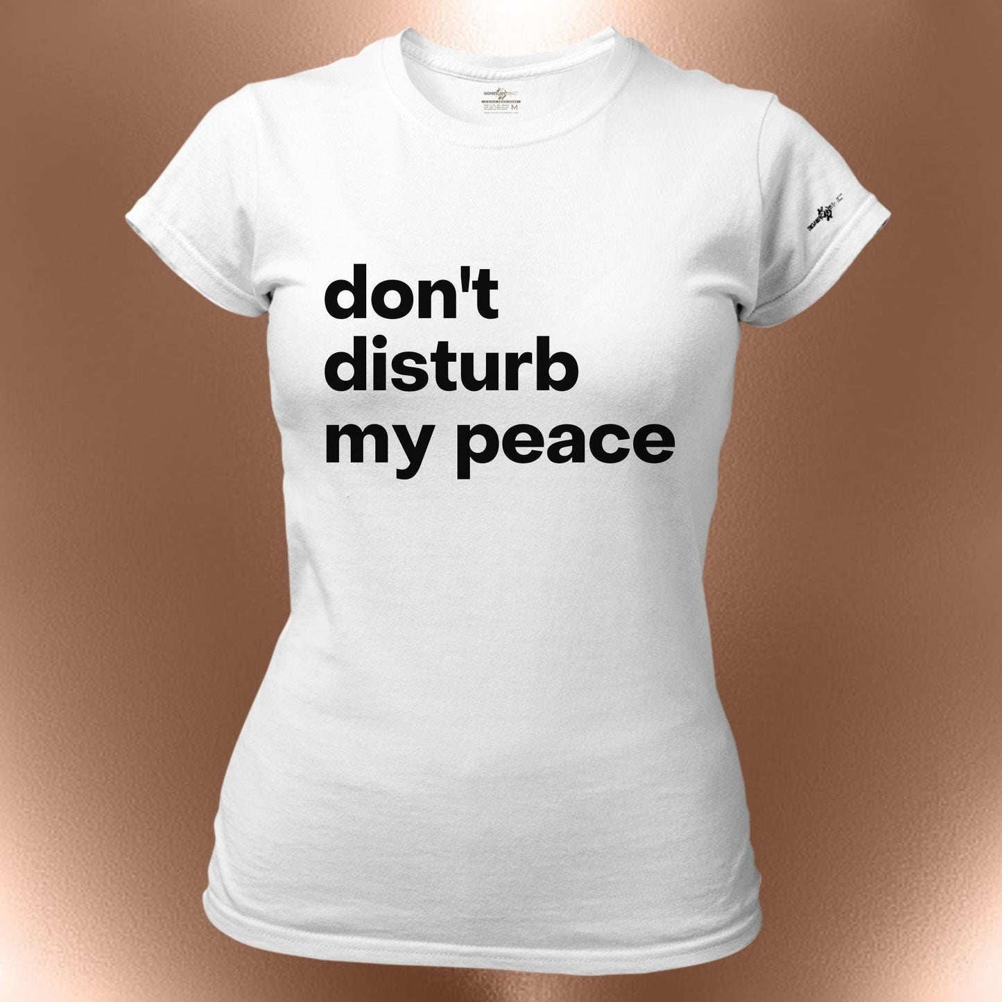 Dont Disturb My Peace Statement T-Shirt
