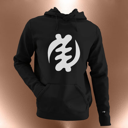 Gye Nyame Hoodie  Adinkra Symbol of Faith & Divine Power