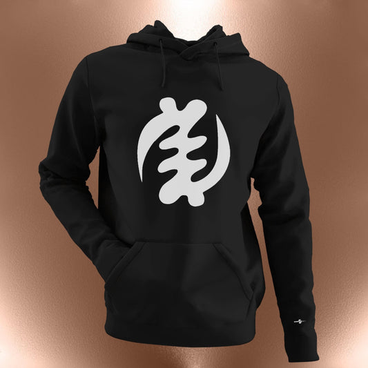 Gye Nyame Hoodie  Adinkra Symbol of Faith & Divine Power