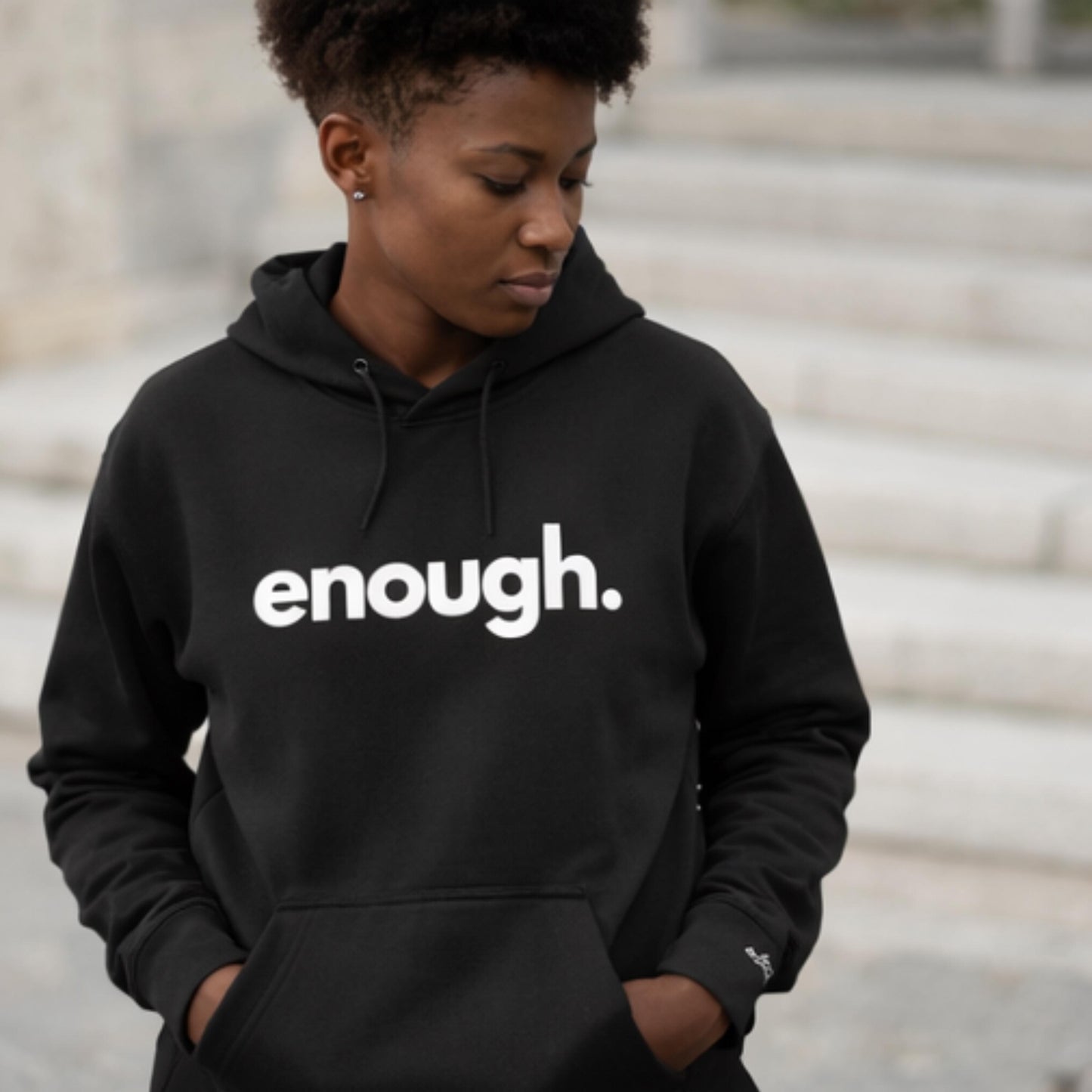 Enough. Statement Hoodie