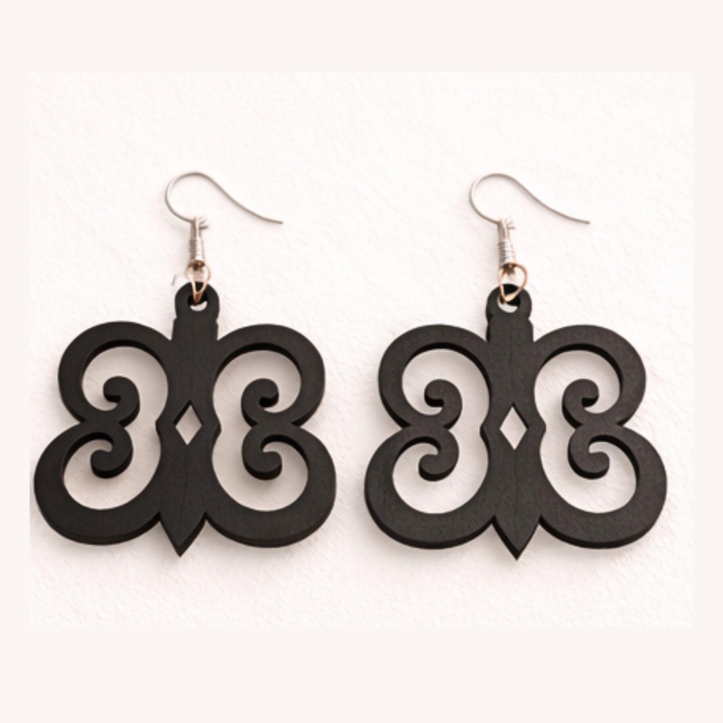 Hye Won Hye Wood Adinkra Earrings