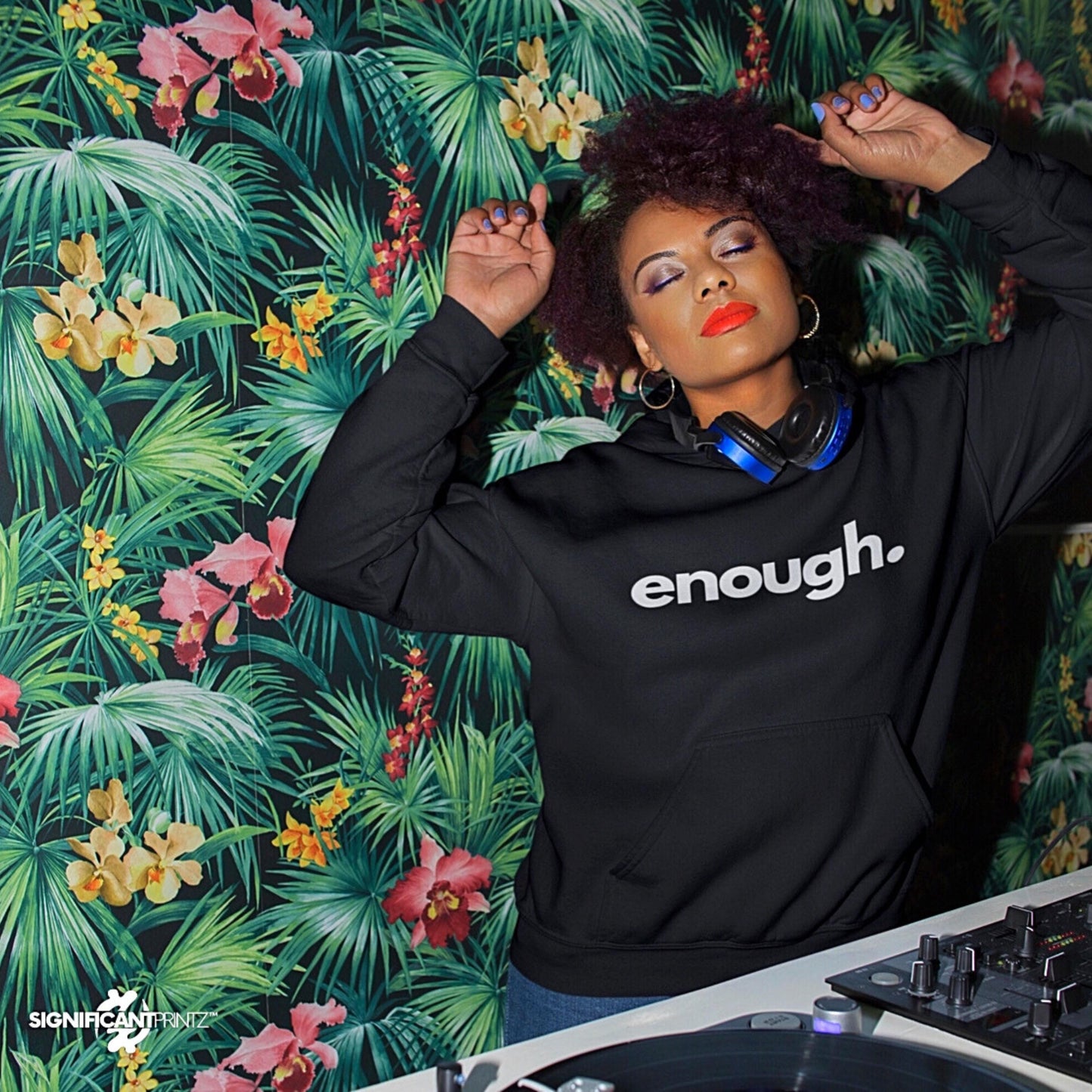 Enough. Statement Hoodie