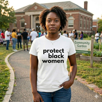Protect Black Women Statement T-Shirt