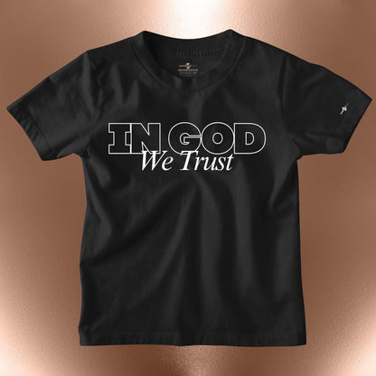 In God We Trust Tee - Statement Tee - Faith-Based Inspirational Shirt